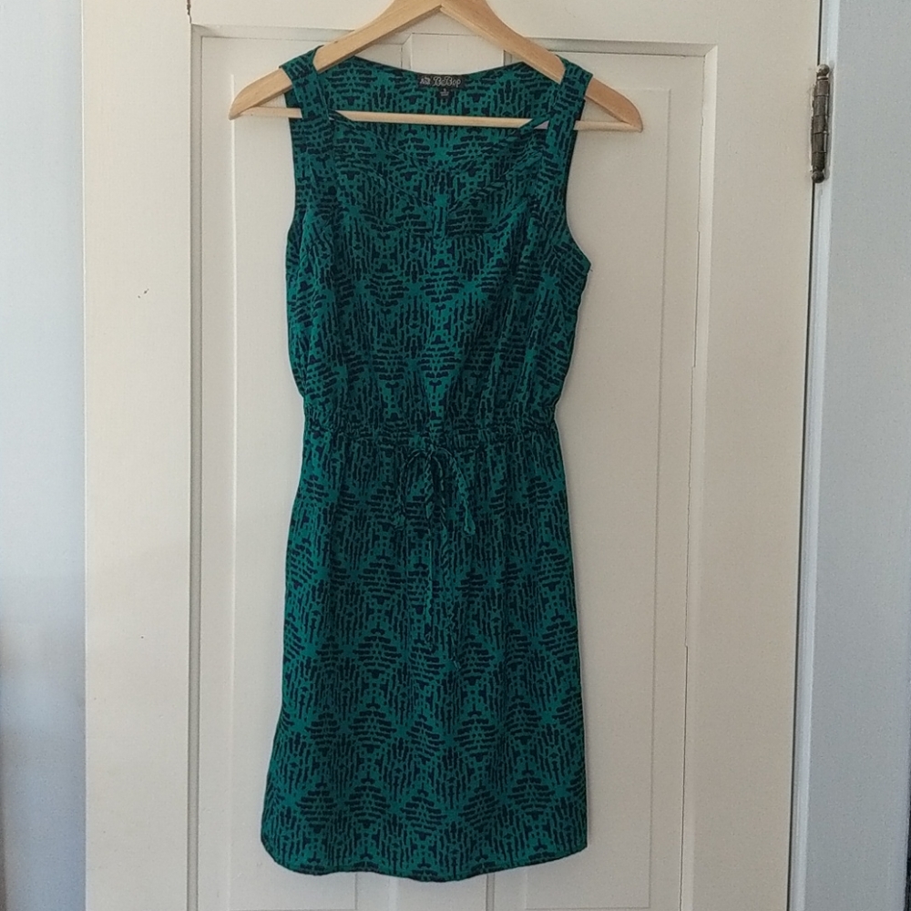 Bebop Patterned Sun Dress